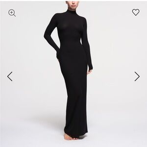 SKIMS Turtleneck long dress NWT